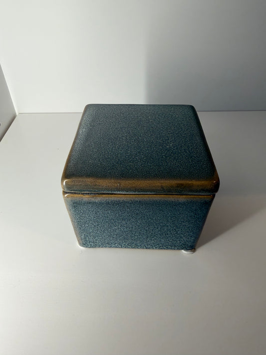 Ceramic Square Container with Lid