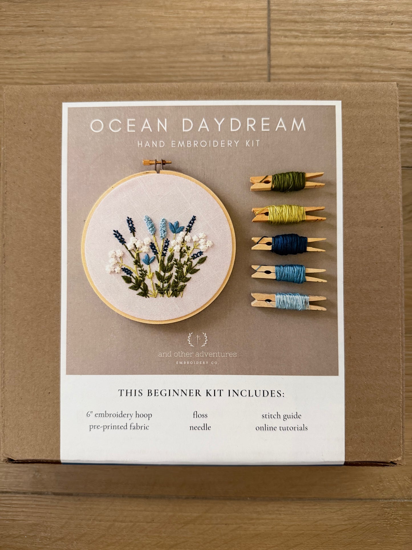Beginner Embroidery Kit 6"