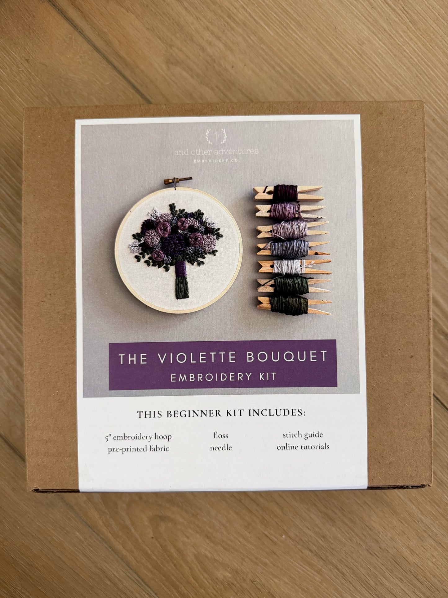Beginner Embroidery Kit 5"