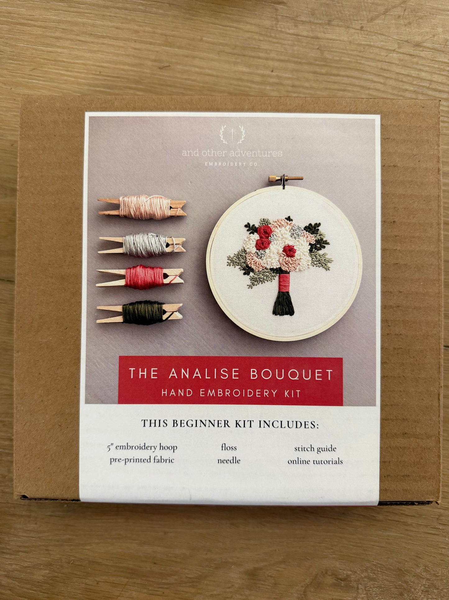 Beginner Embroidery Kit 5"