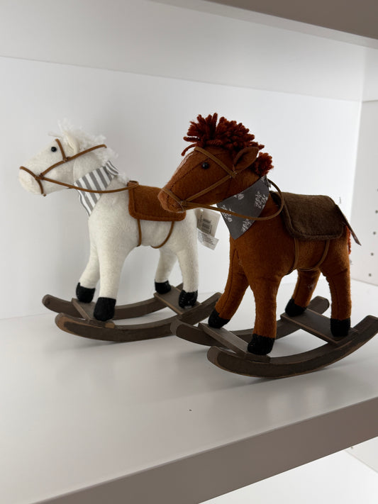 Decorative Fabric Rocking Horse