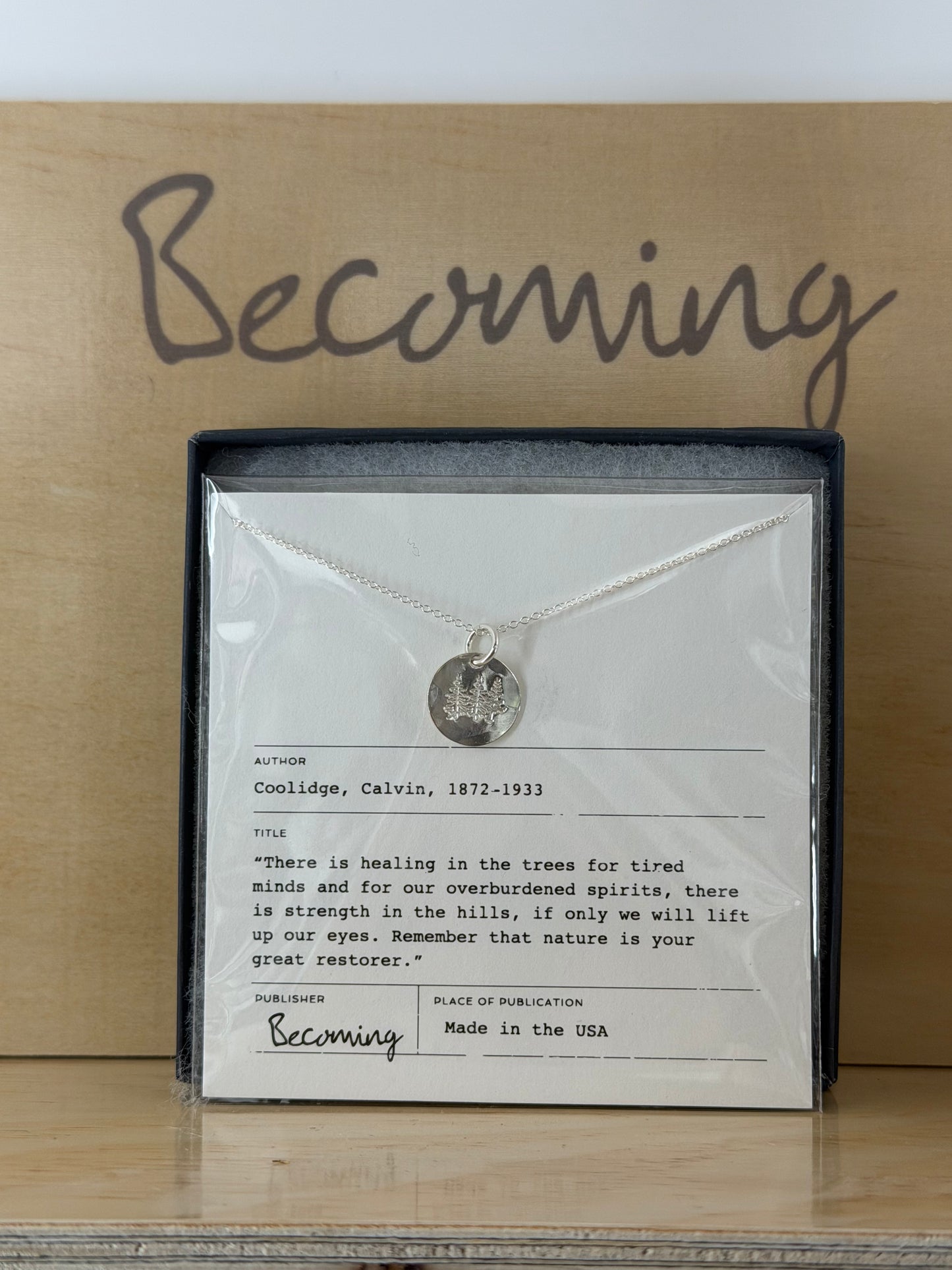 Becoming Silver Necklaces
