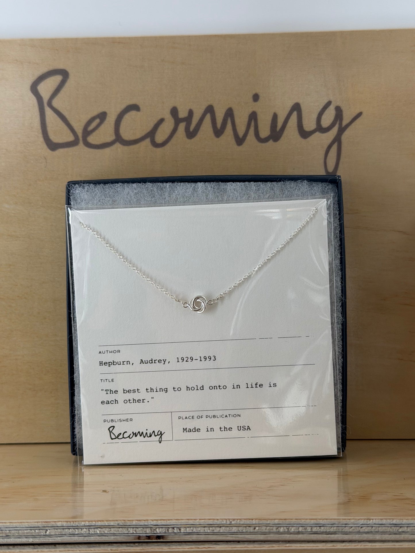 Becoming Silver Necklaces