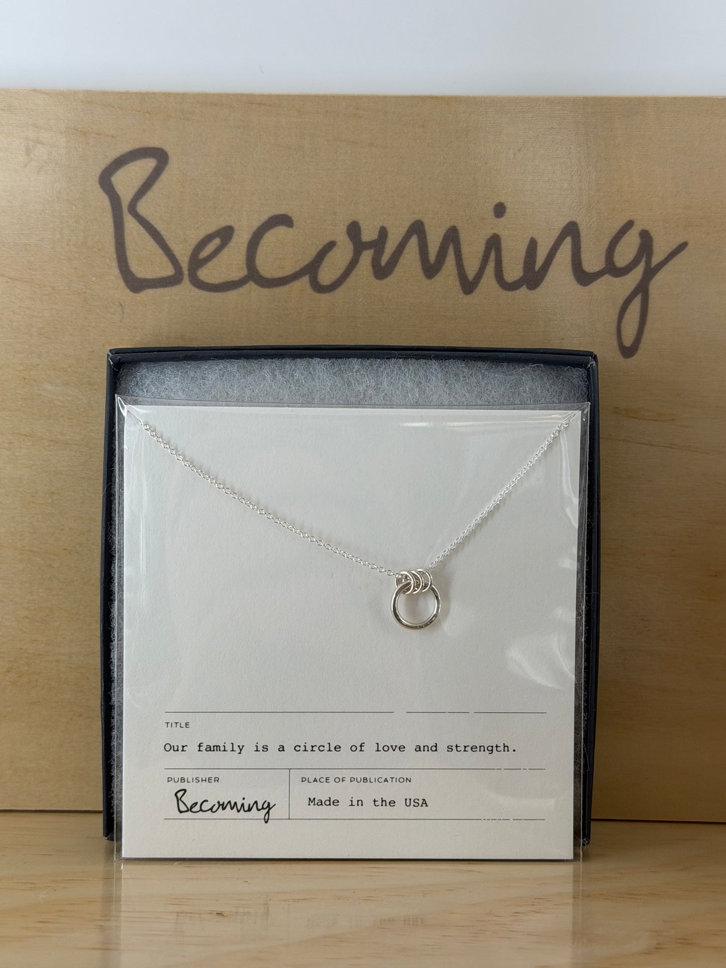 Becoming Silver Necklaces