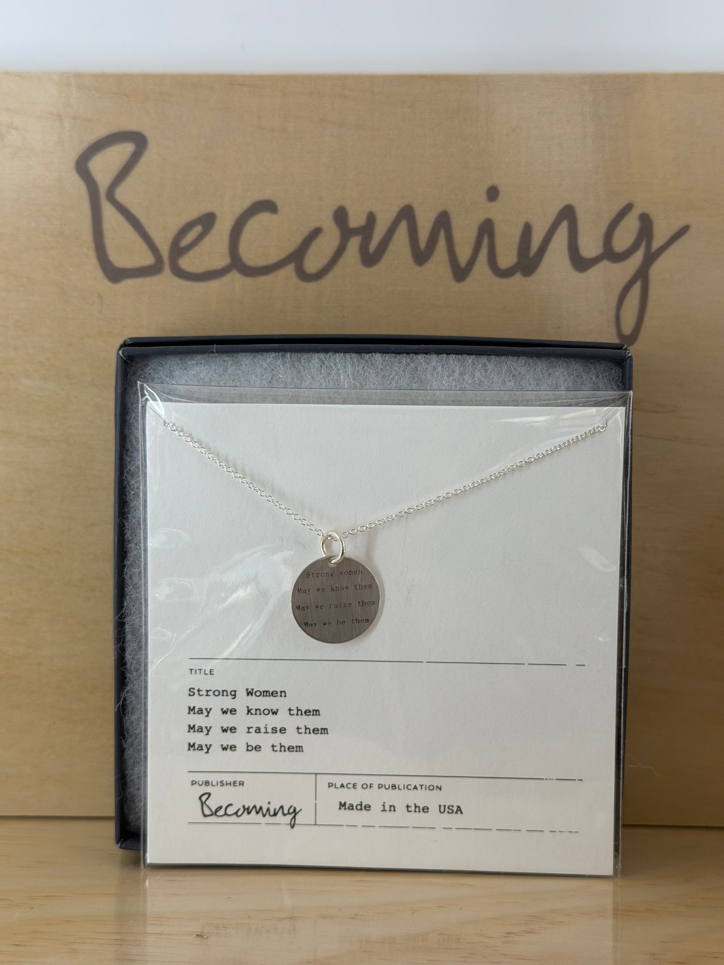 Becoming Silver Necklaces