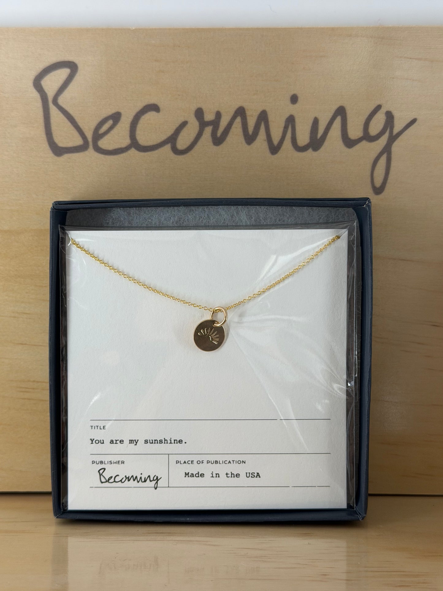 Becoming Gold Filled Necklaces