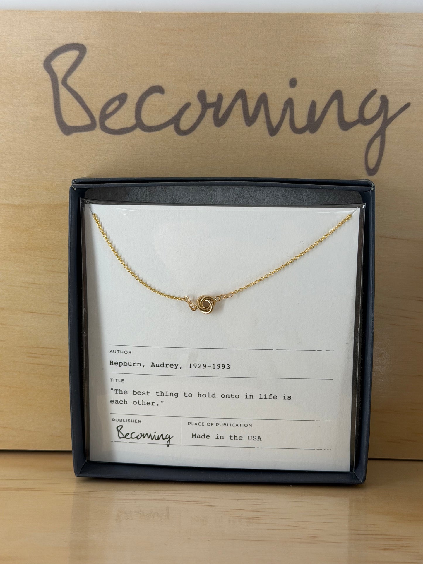 Becoming Gold Filled Necklaces
