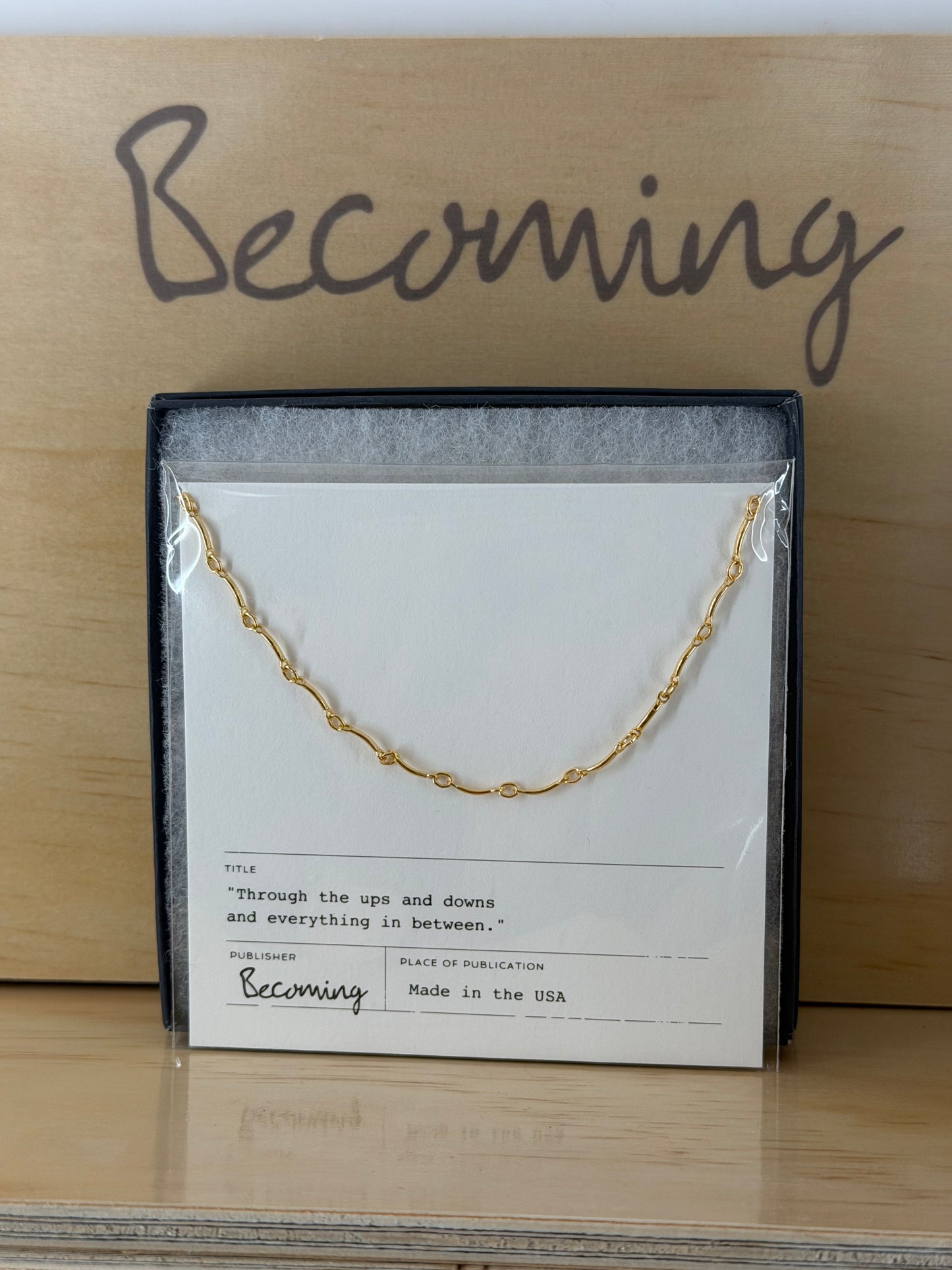 Becoming Gold Filled Necklaces