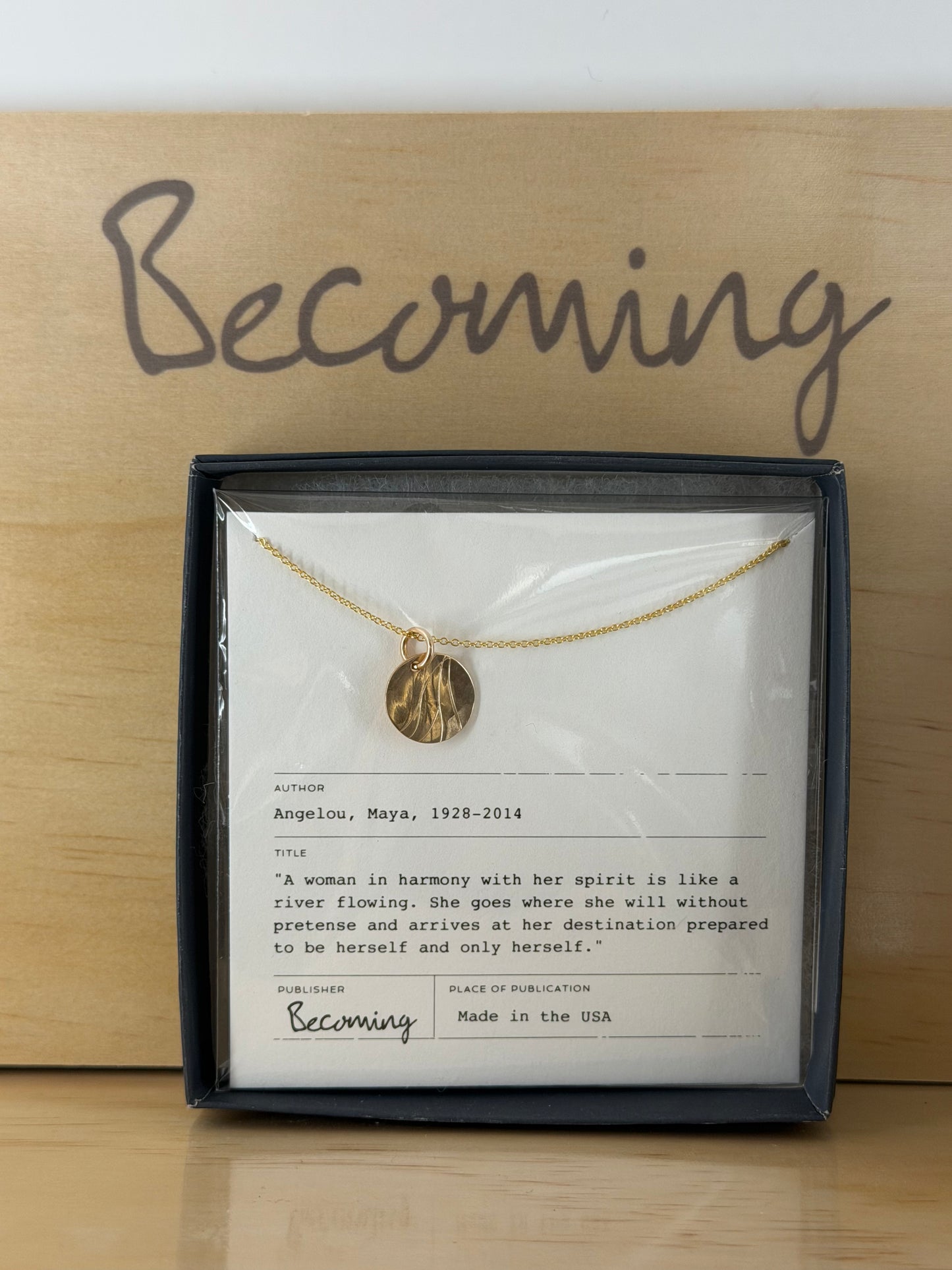 Becoming Gold Filled Necklaces