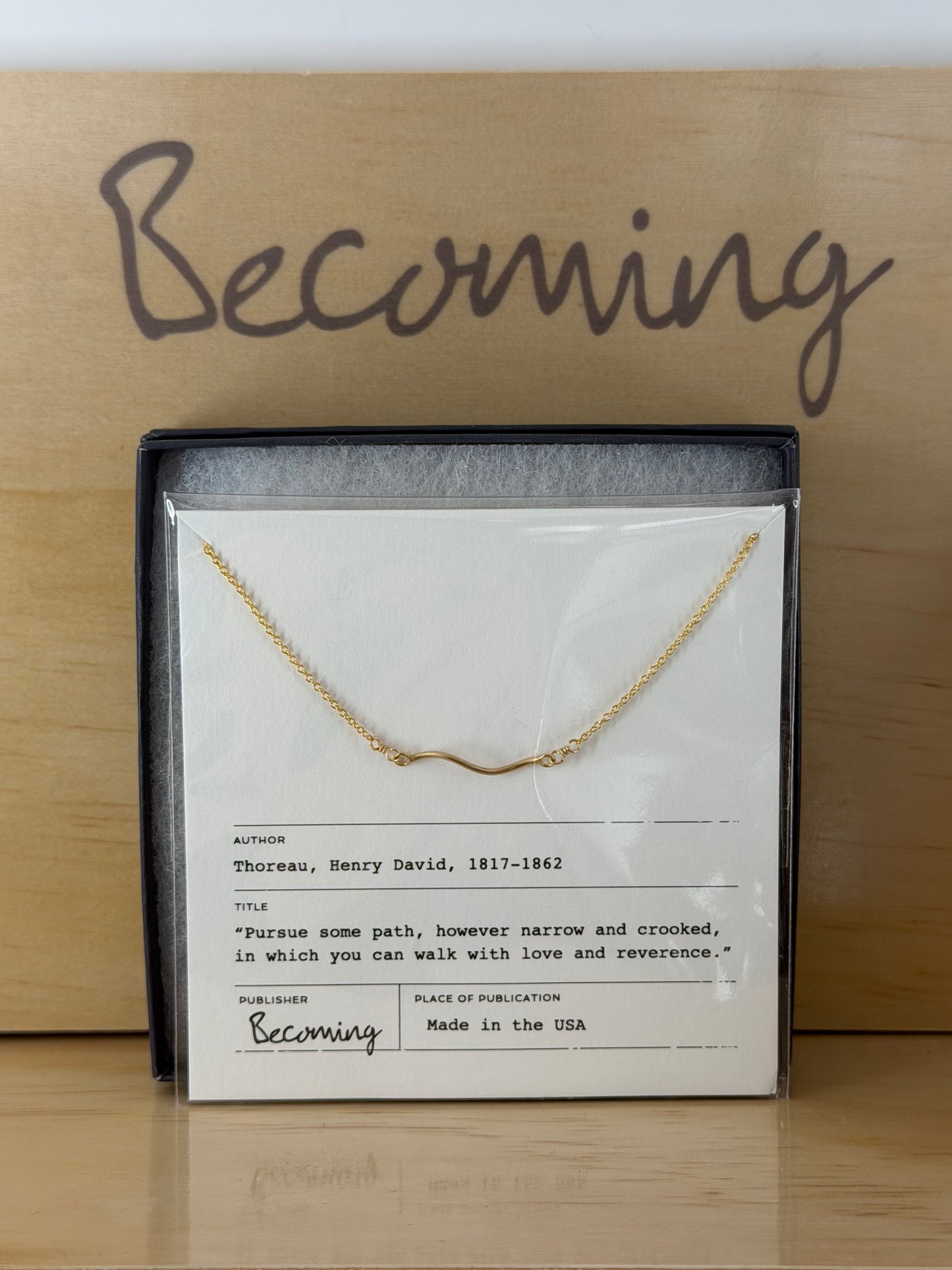 Becoming Gold Filled Necklaces