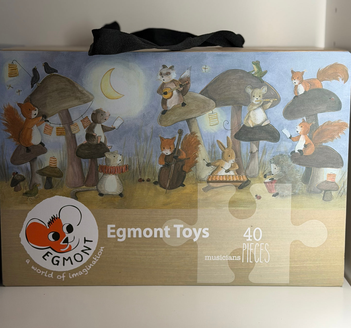 40 Piece Puzzle with Handle