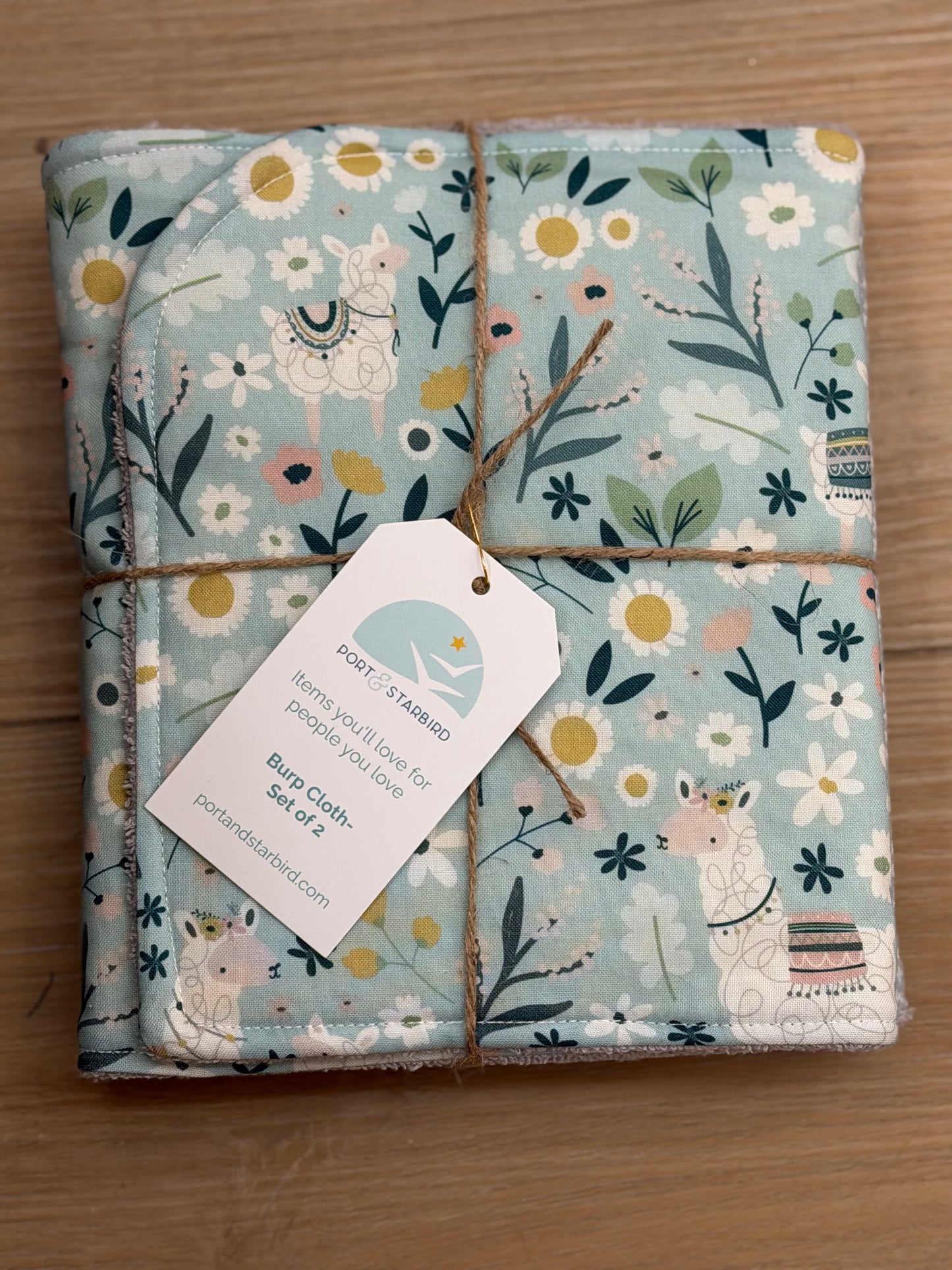 Burp Cloth - set of 2