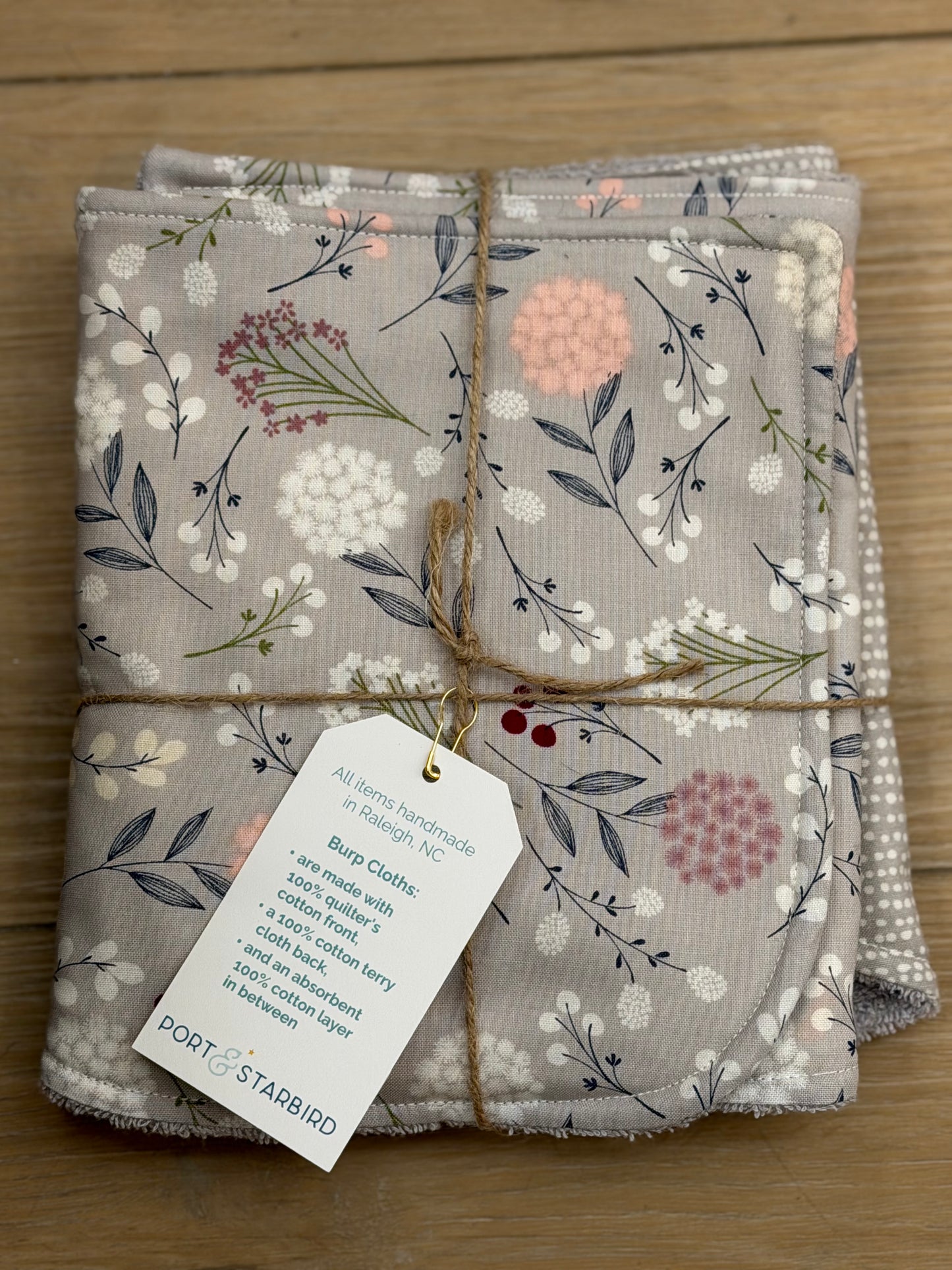 Burp Cloth - set of 2