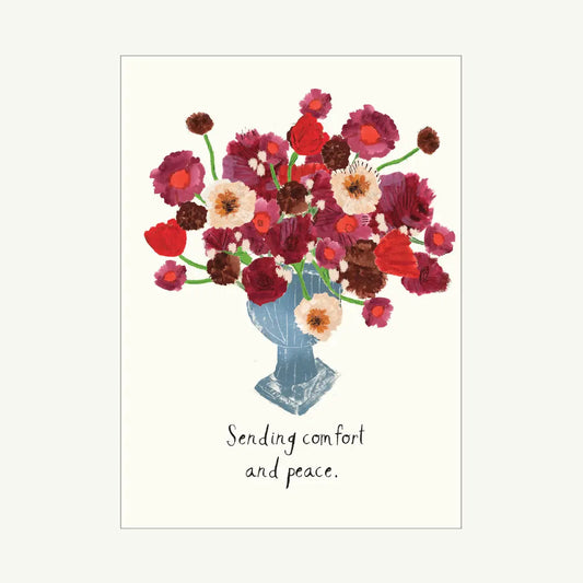 Comfort and Peace Sympathy Card