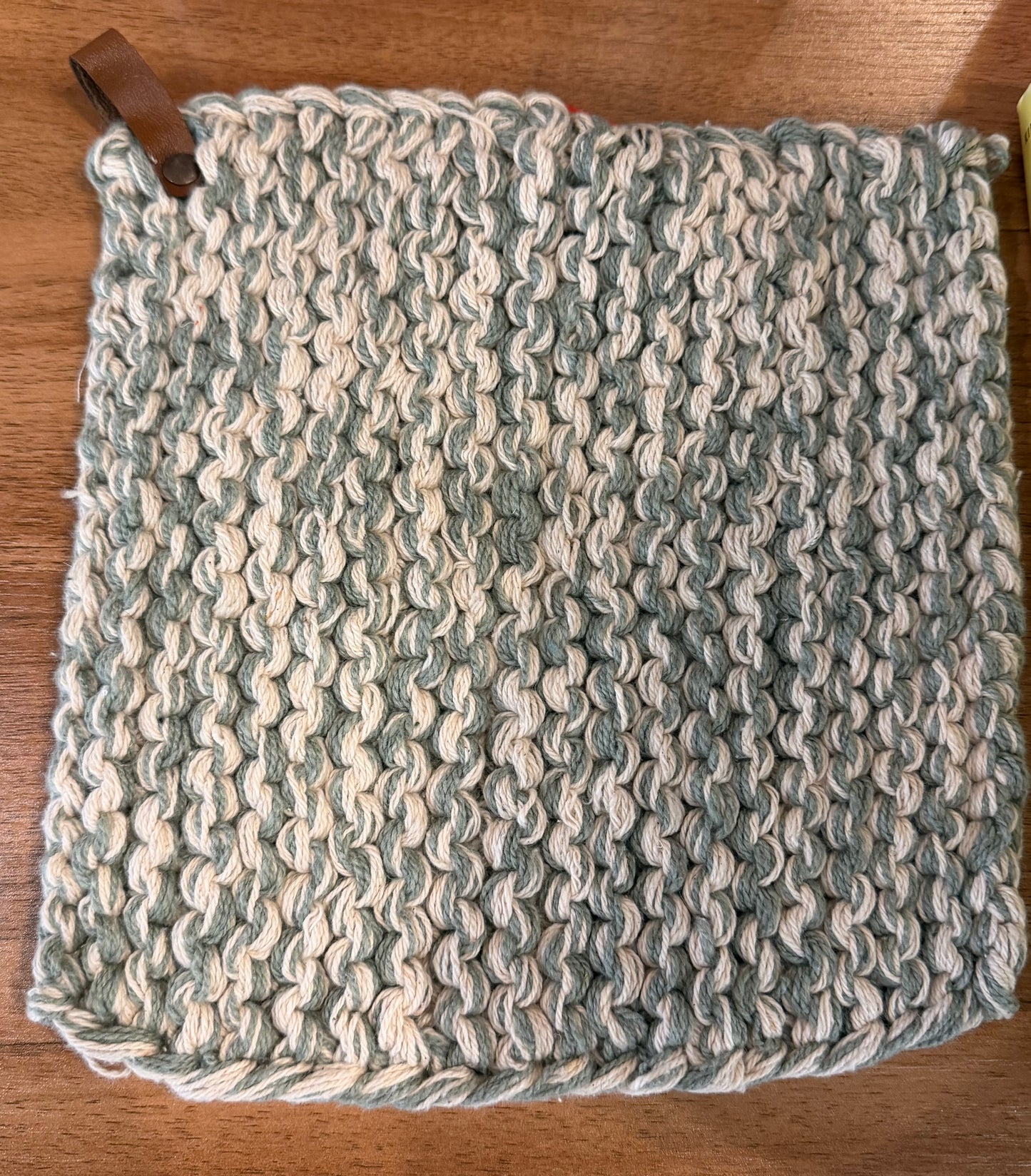 Knitted Pot Holder