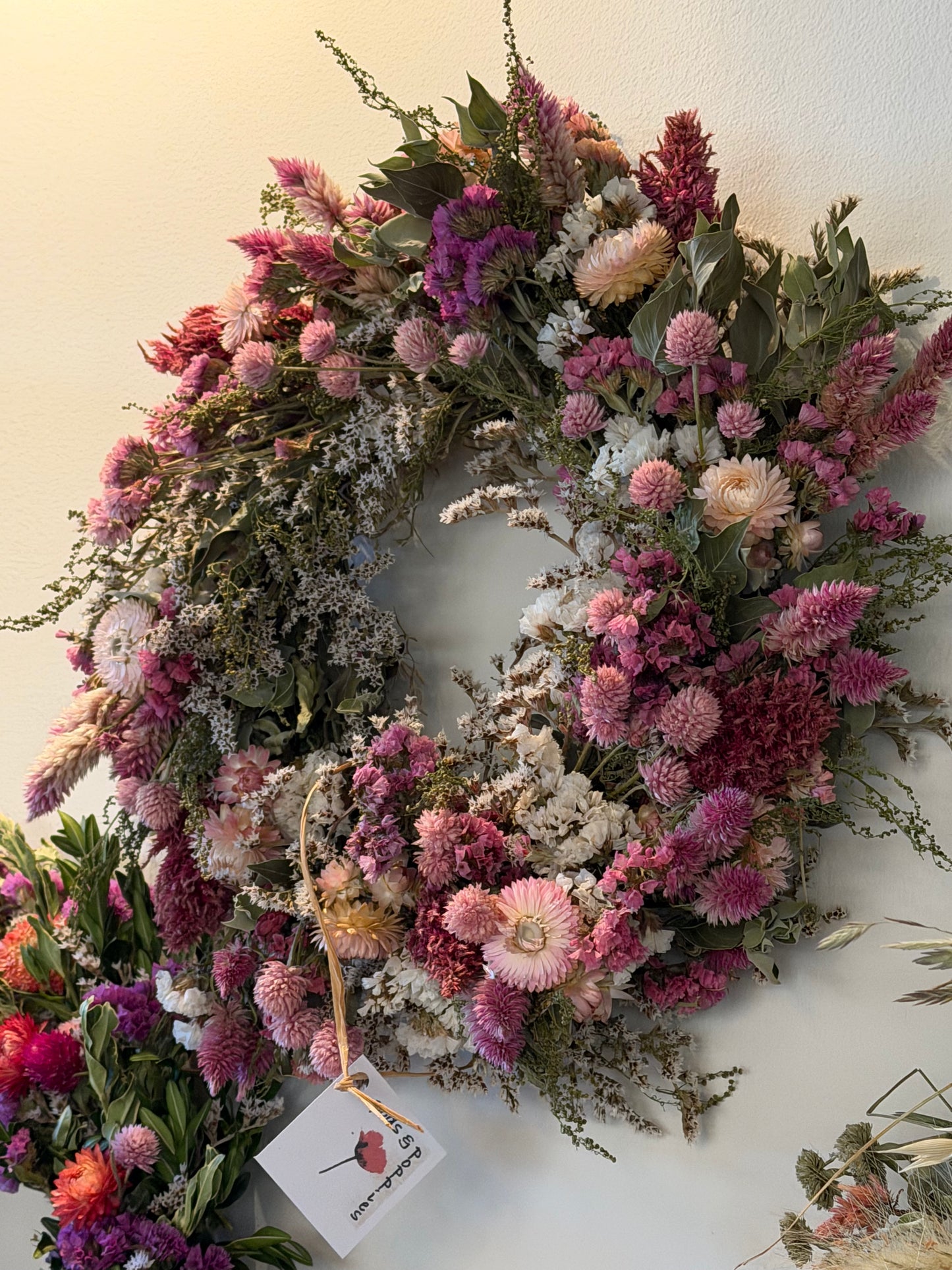 Dried Floral Wreaths - Medium