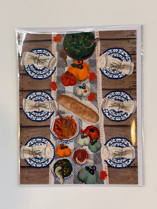 Dinner Table Card