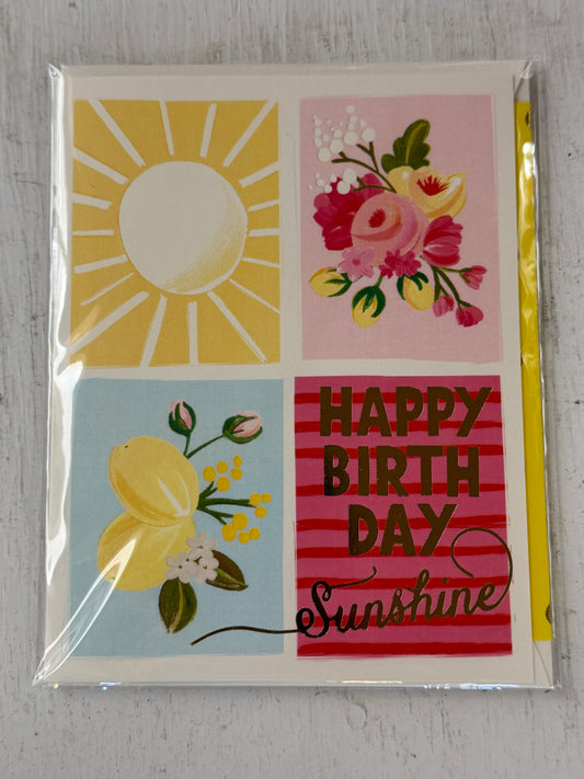 Bday Sunshine Card