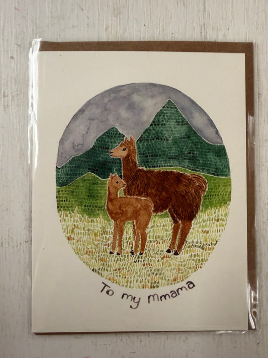 To My Mama Card