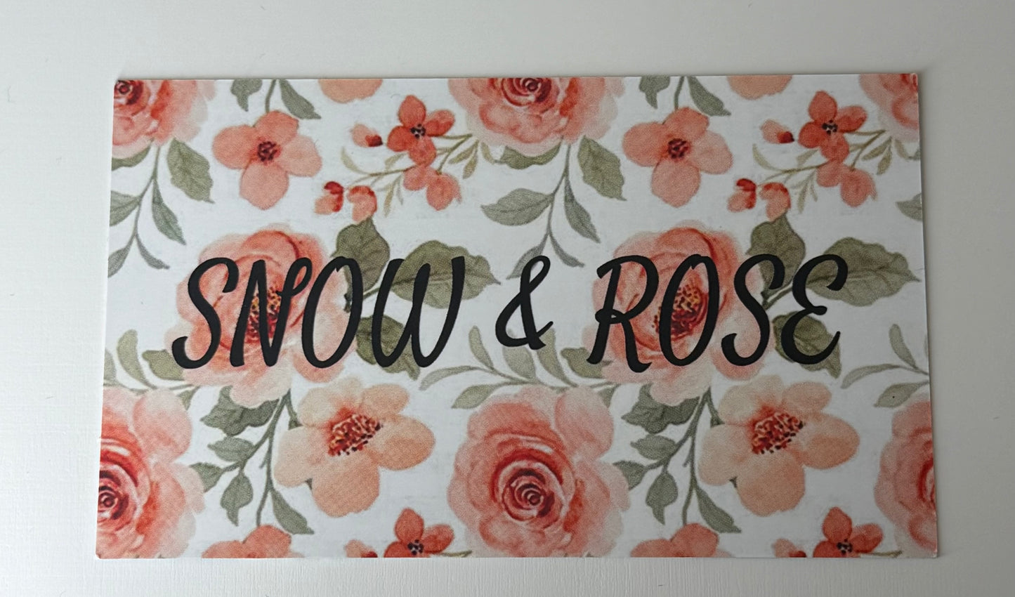 Snow & Rose Gift Card