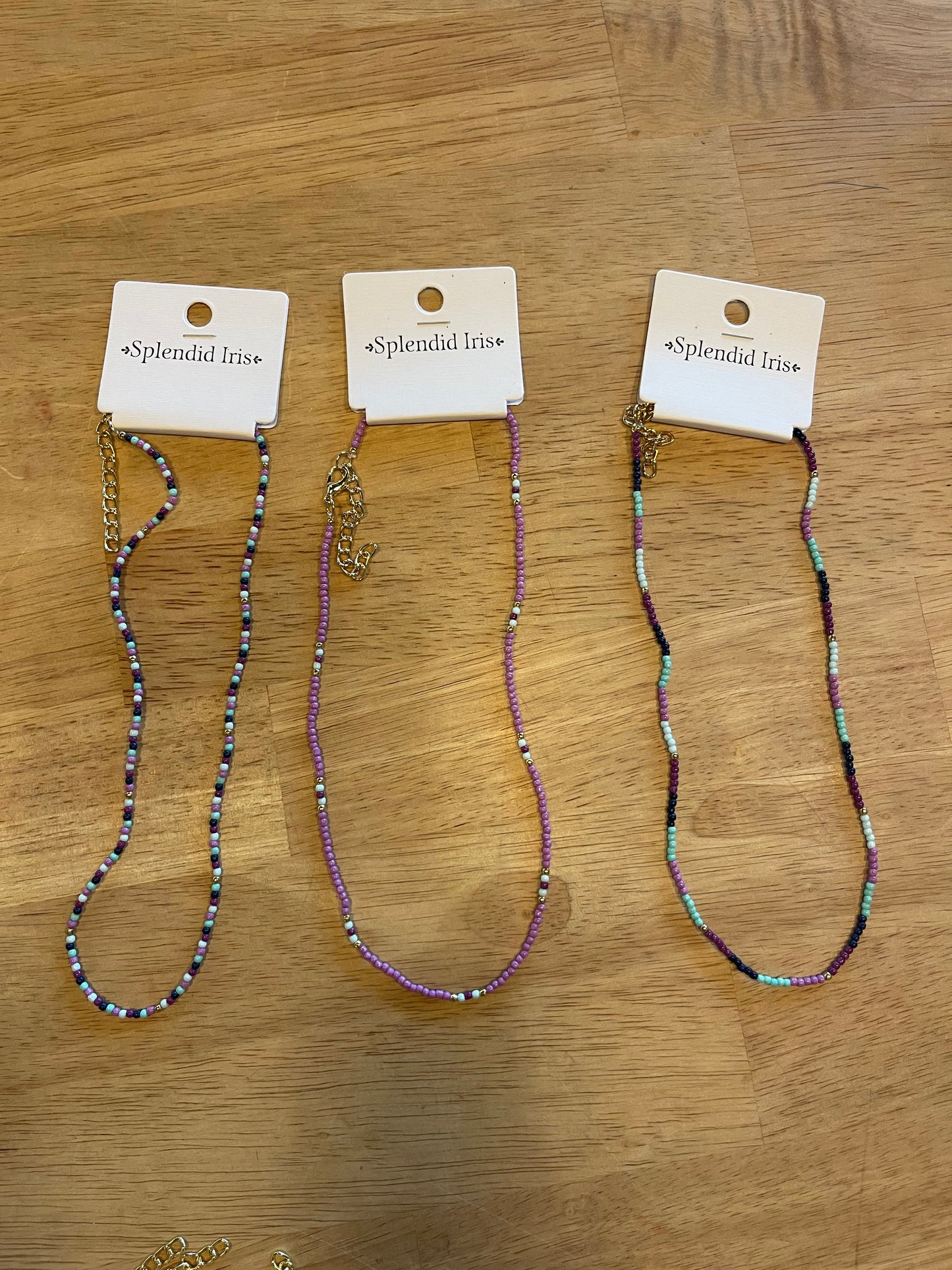 Seed Bead Fresh Water Pearl Necklace