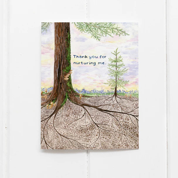 Thank You for Nurturing Me Card