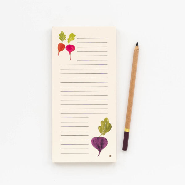 Vegetable Memo Pad