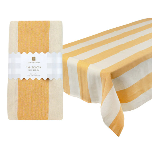 Striped Tablecloth