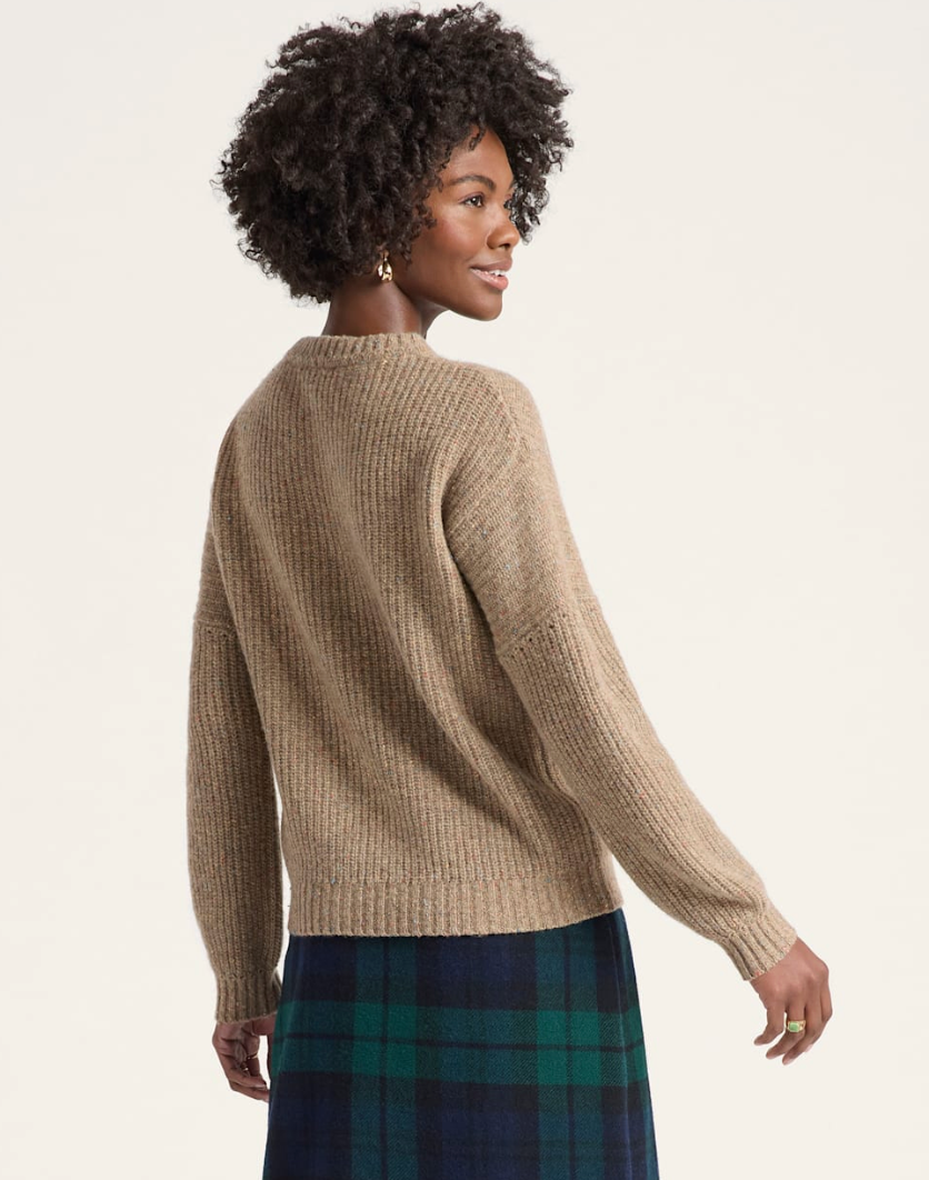 Donegal Eyelet Sweater