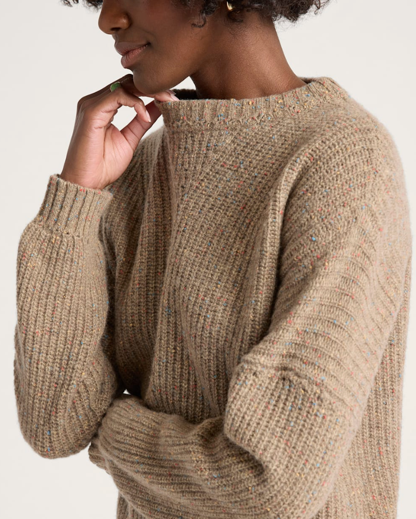 Donegal Eyelet Sweater