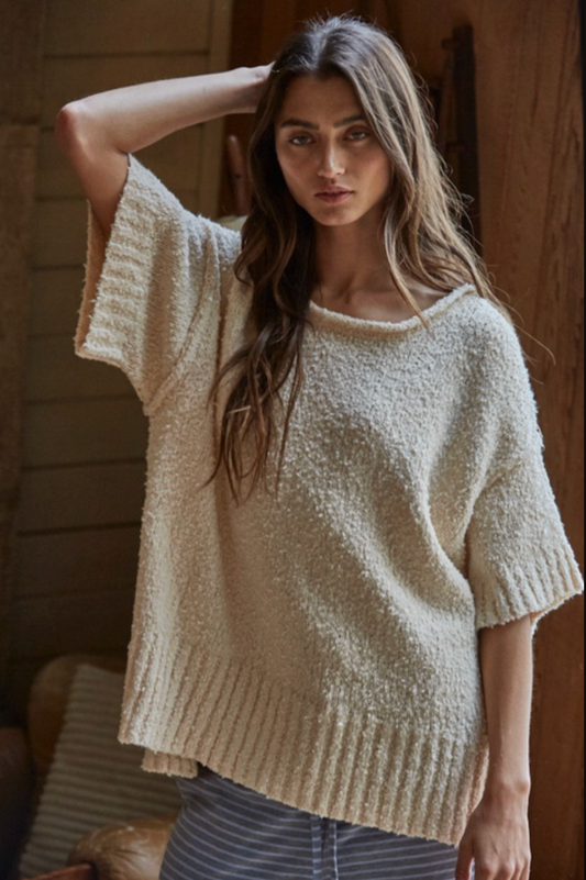 Ivory Oversized Sweater