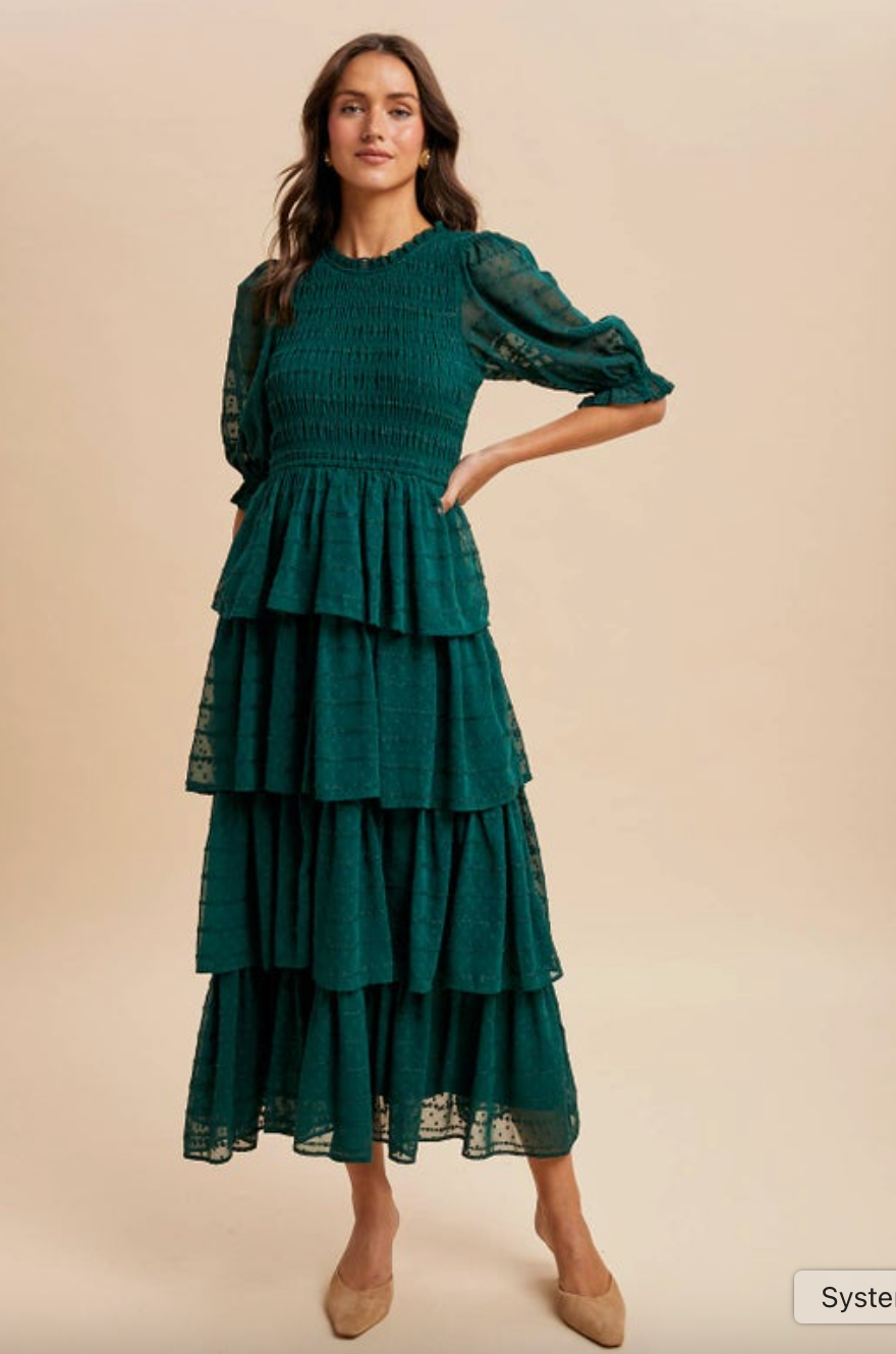 Smocked Swiss Dress
