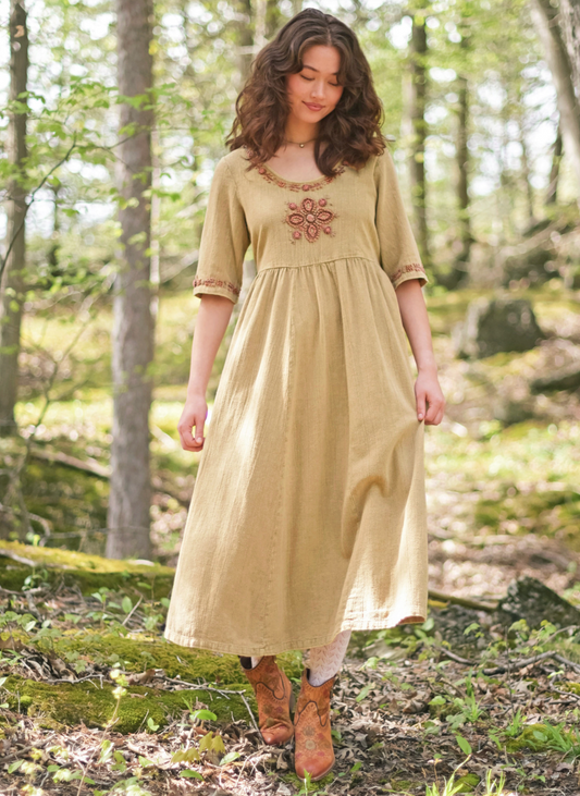 Golden Honey Dress