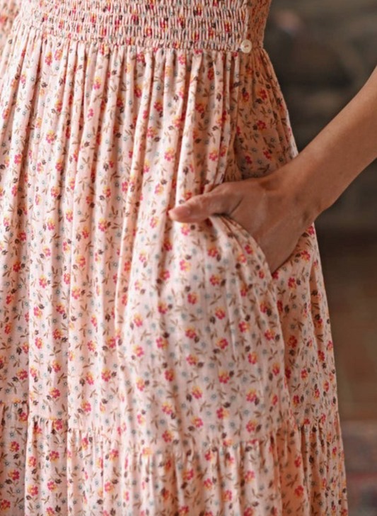 Adelina Smocked Dress
