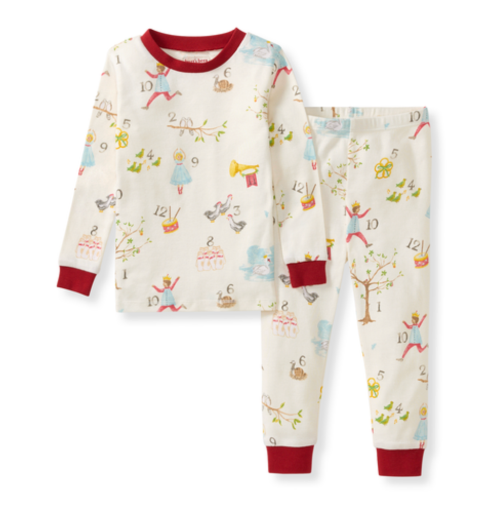12 days of Christmas Two Piece Pj
