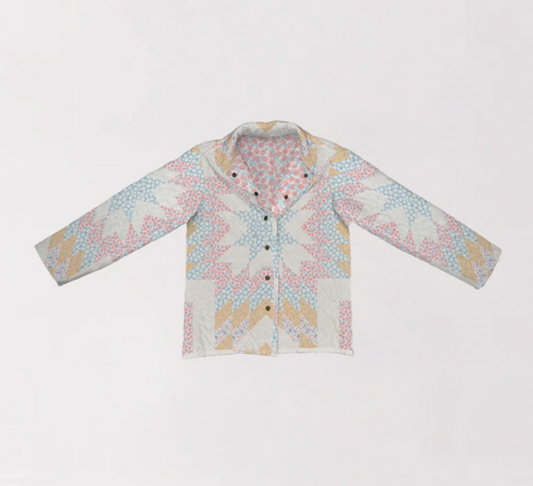 Adeline Patchwork Snap Jacket