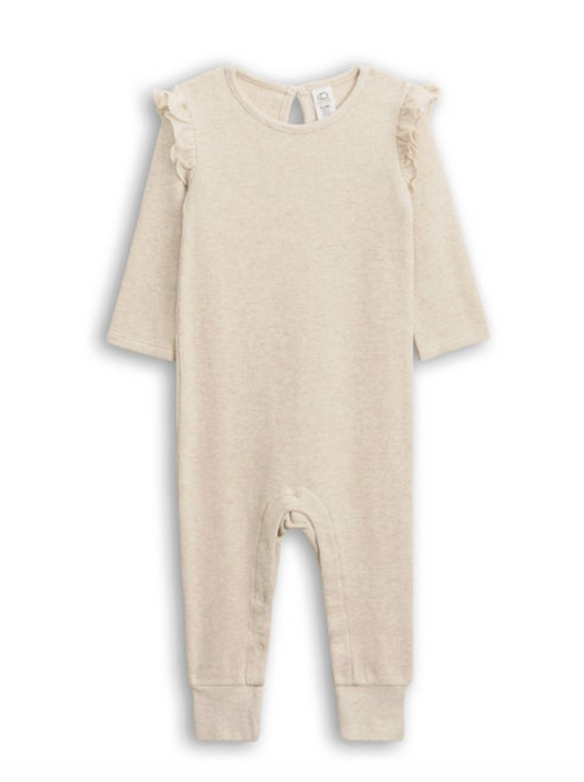 Waffle Romper Sleeves
