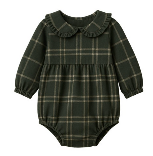 Aven Flannel Romper