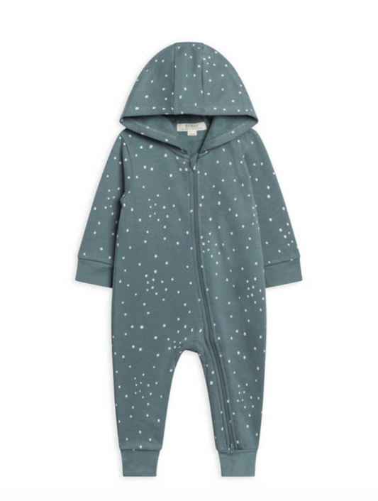 Greer Fleece Hooded Romper