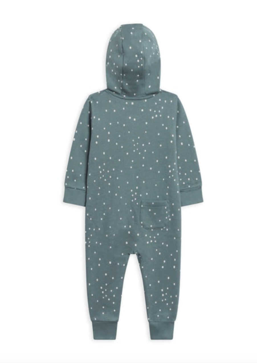 Greer Fleece Hooded Romper