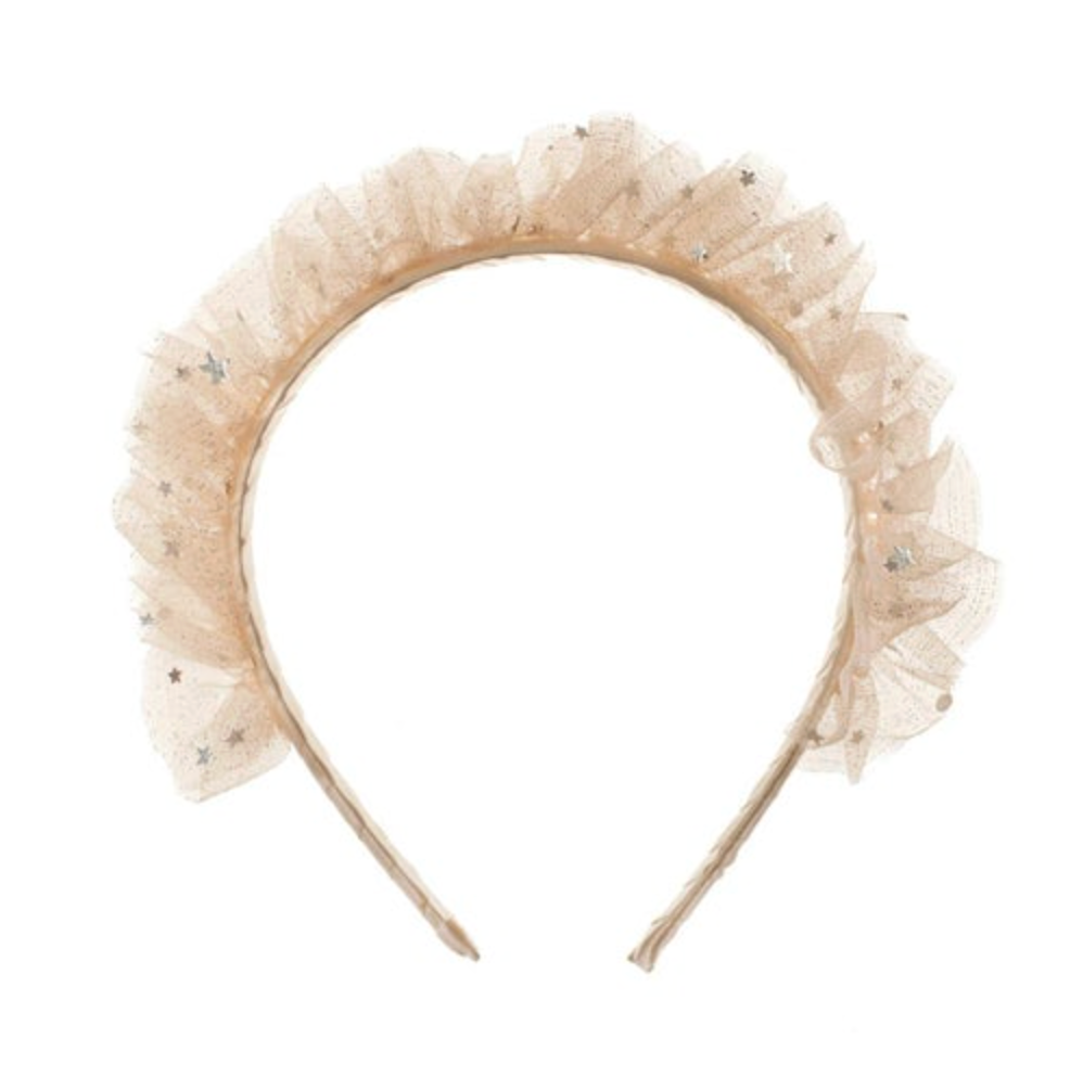 Sparkle Tulle Ruffle Headband