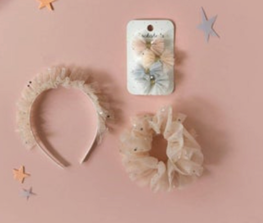 Sparkle Tulle Ruffle Headband