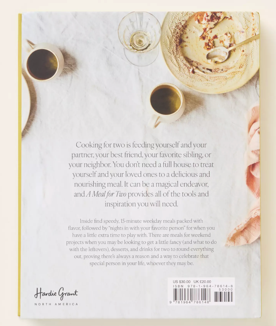 A Meal For Two Cookbook