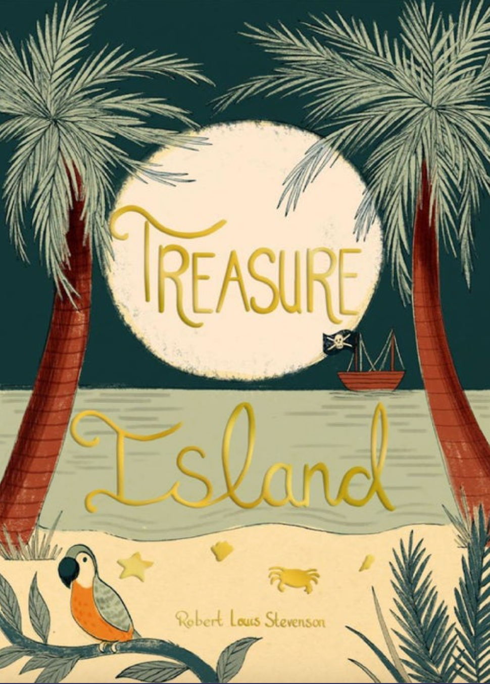 Treasure Island Hardcover Book