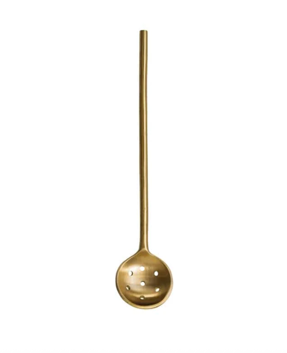 Brass Olive Spoon