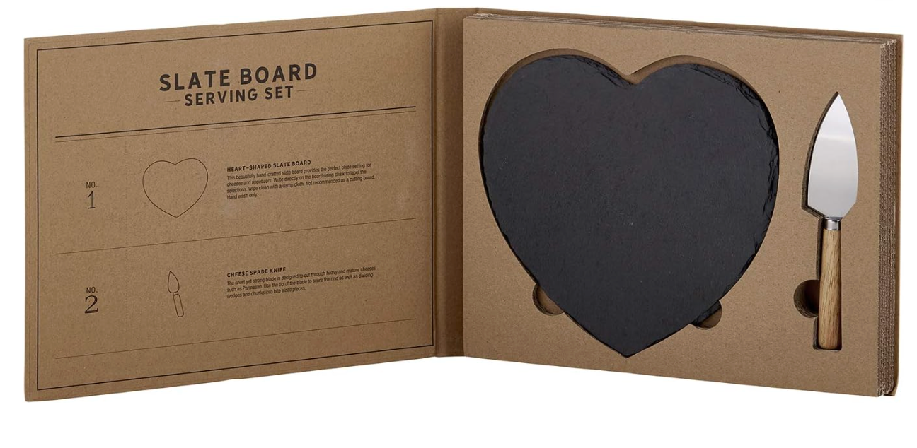 Slate Board Serving Set