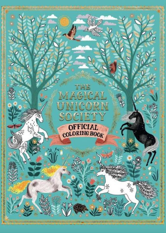 Magical Unicorn Society Official Coloring Book