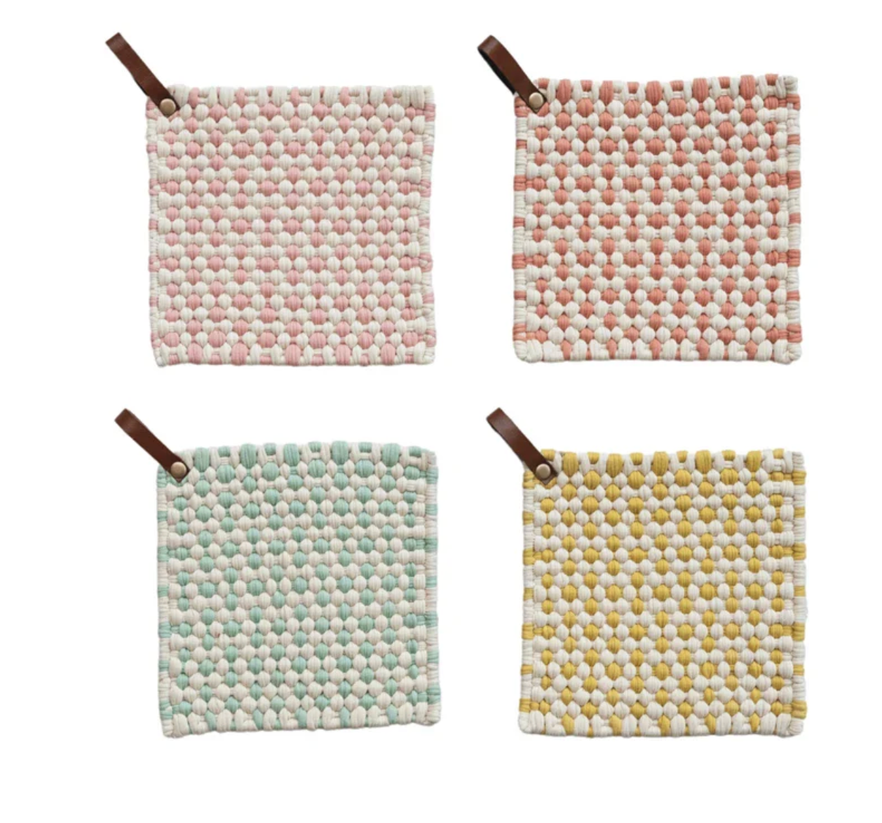 Woven Cotton Pot Holder