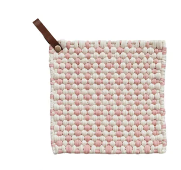 Woven Cotton Pot Holder