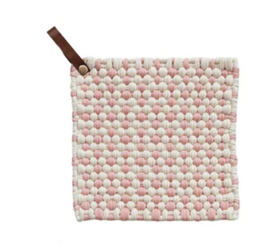 Woven Cotton Pot Holder